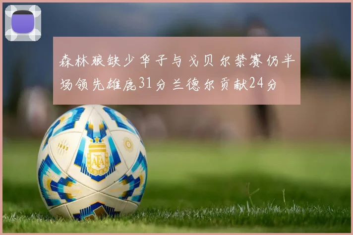 森林狼缺少华子与戈贝尔禁赛仍半场领先雄鹿31分兰德尔贡献24分